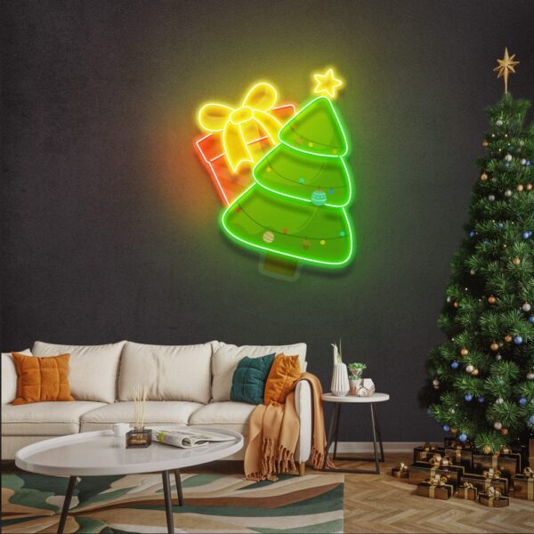 Christmas Tree Gift LED Neon Sign