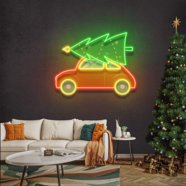 Xmas Is Coming Art Work LED Neon Sign