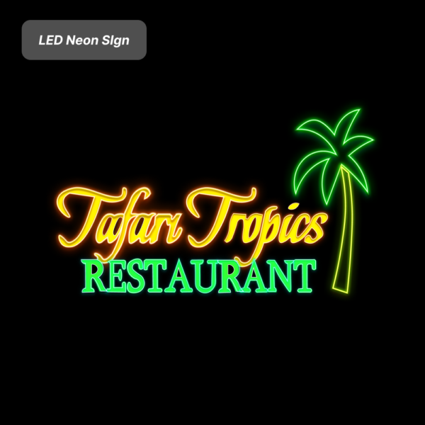 Custom LED Neon Sign for Sandy Mccogg